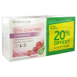 Cys-Control Cys Control - Lot 2 x 20 Sachets