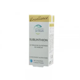 LE STUM SUBLINTHION Le meilleur glutathion du marche - 60 Comprimes