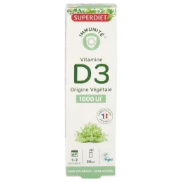 Super Diet Vitamine D3 en Spray de 20 ml