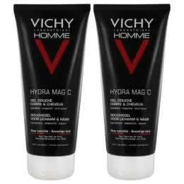 Vichy Homme Hydra Mag C Gel douche Corps et cheveux