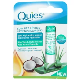 Quies® Stick Lèvres Hydratation Intense - Aloe-Vera & Huile de Coco
