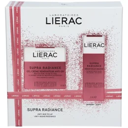 LIERAC Coffret SUPRA RADIANCE Gel-Crème Anti-Âge Éclat