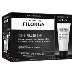 Time-Filler 5Xp Crémé + Time-Filler Night 15 ml