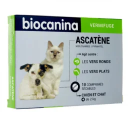 BIOCANICA Ascatene - 10 Comprimes