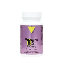 Vit'All+ VITAMINE B5 550mg 60 gélules