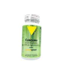 Vit'All+ Curcuma Extrait Standardise A 95% De Curcuminoides Extrait standardisé à 95% de curcuminoïdes 120 Gélules