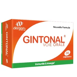 GINTONAL - 30 Capsules LABORATOIRES DERGAM