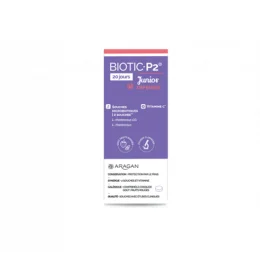 ARAGAN BIOTIC P2 JUNIOR DEFENSES 20 JOURS - 20 Comprimes