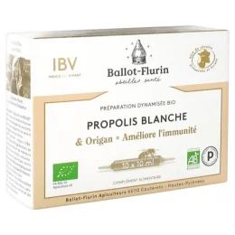 Propolis Blanche Bio 10 Ampoules