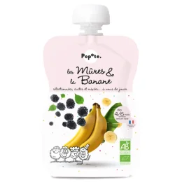 POPOTE GOURDE Les Mures et la Banane - 120g