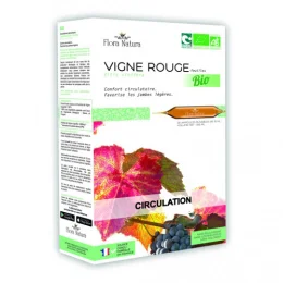 Flora Natura Vigne Rouge Bio Circulation 20 ampoules