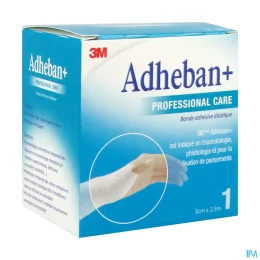 3M™ Adhéban Plus bande de contention 2,5 m x 3 cm