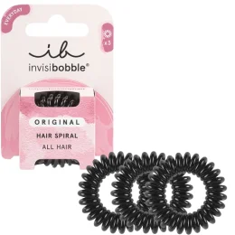 INVISIBOBBLE ORIGINAL True Black - Lot de 3 Elastiques