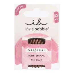 INVISIBOBBLE ORIGINAL EVERYDAY Pretzel Brown - Lot de 3 Elastiques