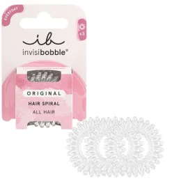 INVISIBOBBLE ORIGINAL Crystal Clear - Lot de 3 Elastiques