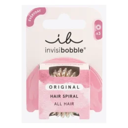 INVISIBOBBLE POWER ACTIVE Bronze Me Pretty - Lot de 3 Elastiques