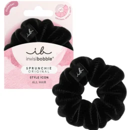 INVISIBOBBLE SPRUNCHIE ORIGINAL Dusk Till Dawn Noir - 1 Elastique