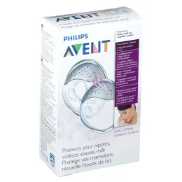 Philips AVENT Coquilles d'allaitement confort + Coussinets
