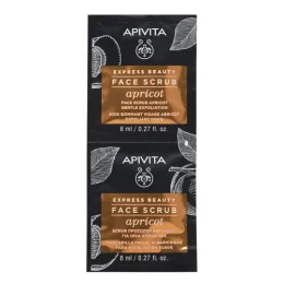 Apivita Gommage Visage Exfoliation Douce à l'Abricot 2x8ml