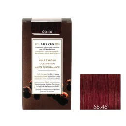 KORRES Huile d'argan Coloration Permanente ROUGE BURGUNDY INTENSE 66.46