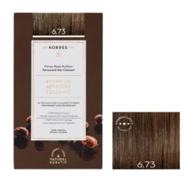 KORRES COLORATION PERMANENTE 6.73 Cacao Dore - 75ml