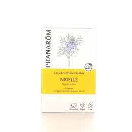 Pranarom Huile Végétale Nigelle Bio capsules