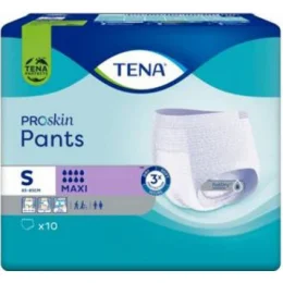 TENA PROSKIN PANTS MAXI Taille S - 10 Pants pour Incontinence
