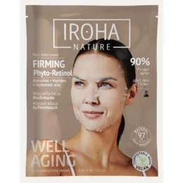 IROHA NATURE FIRMING PHYTO-RETINOL Masque Visage Raffermissant - 1 Masque Tissu