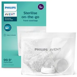 AVENT Sachets de Sterilisation pour Micro-ondes - 5 Sachets