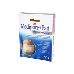 3M™ Médipore™+ pansement absorbant 5 cm x 7,2 cm