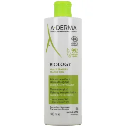 A-Derma Biology Lait Démaquillant Dermatologique Bio