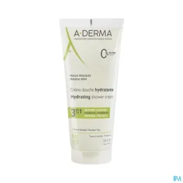 A-Derma Crème Douche Hydratante — Tube 200 mL