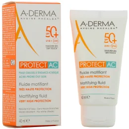 A-Derma Protect AC Fluide Solaire Matifiant SPF 50+
