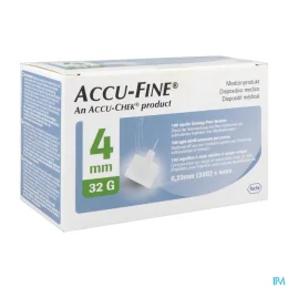 Accu-Chek Accu-Fine aiguilles stériles