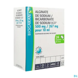 Alginate de Sodium Bicarbonate de Sodium