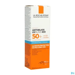 Anthelios UVMune 400 Crème Solaire Hydratante SPF 50+