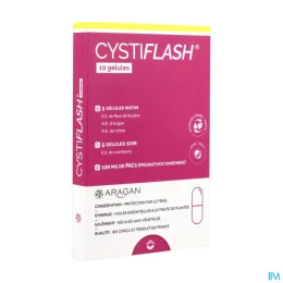 ARAGAN CYSTIFLASH - 10 Gelules