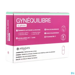 ARAGAN GYNEQUILIBRE - 15 Gelules
