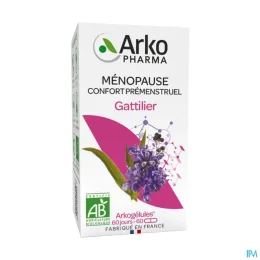 Arkogélules Gattilier Bio Confort Prémenstruel Ménopause