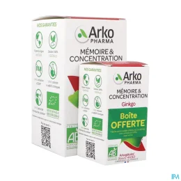 Arkogélules Ginkgo Bio