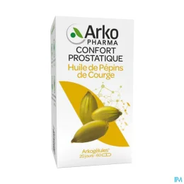 Arkogélules Huile de pépin de Courge — 60 Capsules