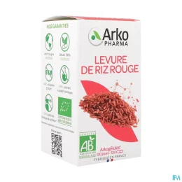 Arkogélules Levure de Riz Rouge Bio — 120 Gélules