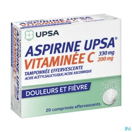 Aspirine vitamine C 330mg / 200mg