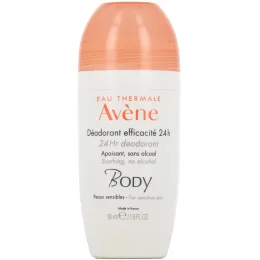 Avène Body Déodorant Roll-On 24h