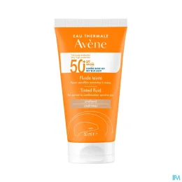 Avène Solaire - Fluide Teinté SPF50+ UVB UVA Lumière Bleue HEV