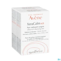Avène Xeracalm AD Pain Nettoyant Surgras — 2 x 100 g
