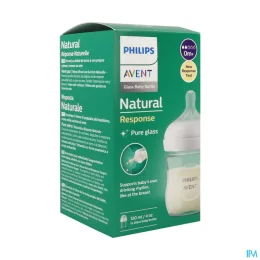 Avent Natural Response Pure Glass Biberon Verre