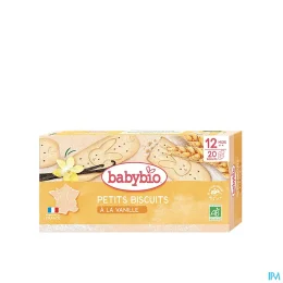 Babybio Petits Biscuits à la Vanille Dès 12 Mois 160g
