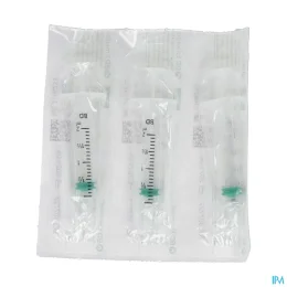 BD Emerald Seringues 3 pièces — Seringue sans Aig 2 ml Unitaire