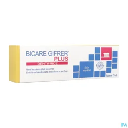 Bicare Gifrer Plus Dentifrice Goût menthol